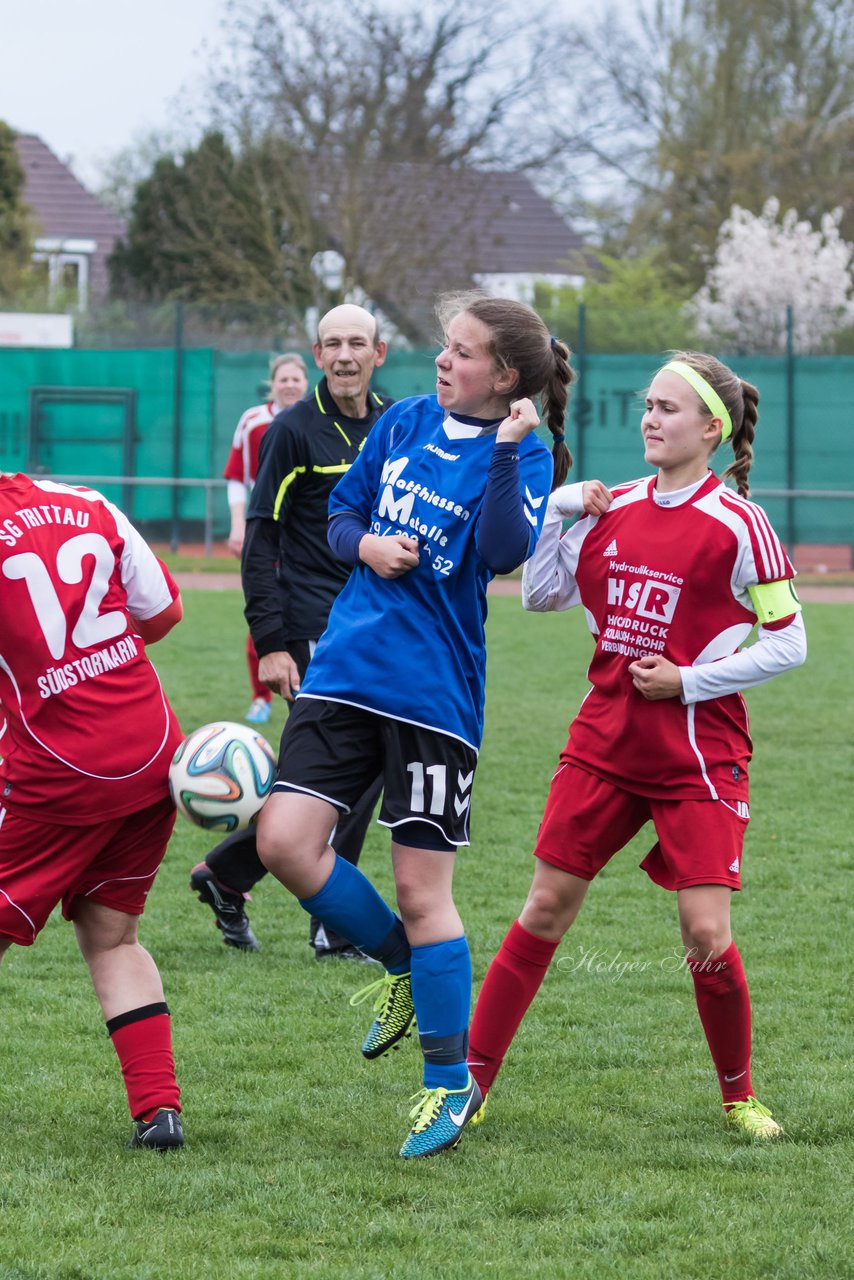 Bild 303 - Frauen Krummesser SV - TSV Trittau : Ergebnis: 4:2